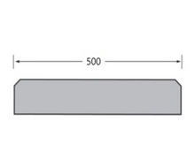 Afbeelding in Gallery-weergave laden, Milinboard steenlook eindkap 500mm