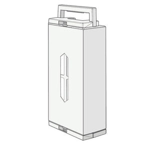 Milli-Max dispenser voor uitvulplaatjes (leeg)