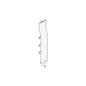 Verb.st. rabat 167mm fijne nerf (enkel)